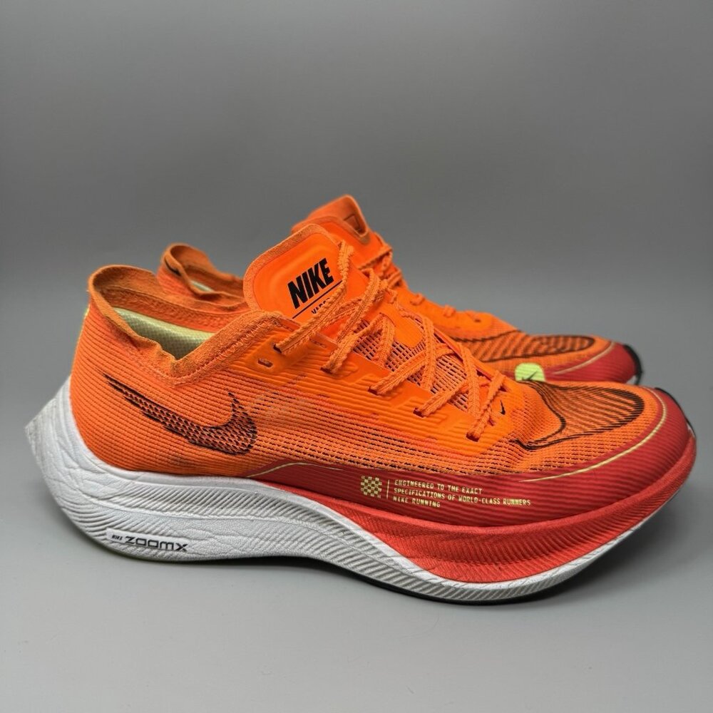 Nike ZoomX Vaporfly NEXT% 2 Running Shoes Total Orange Mens Size 8.5